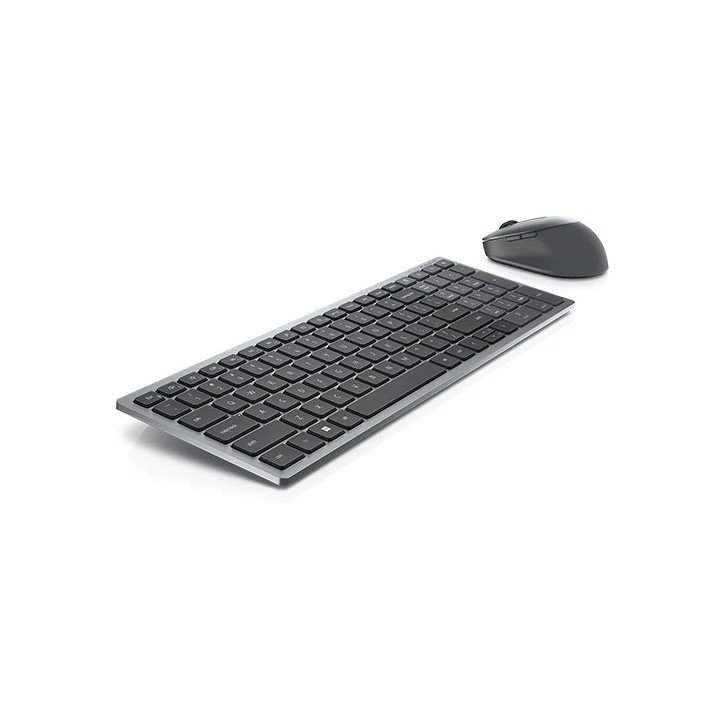 מקלדת ועכבר אלחוטי Dell Pro Plus Compact – ממשק 2.4GHz / Bluetooth – צ