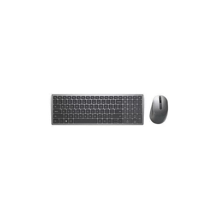 מקלדת ועכבר אלחוטי Dell Pro Plus Compact – ממשק 2.4GHz / Bluetooth – צ