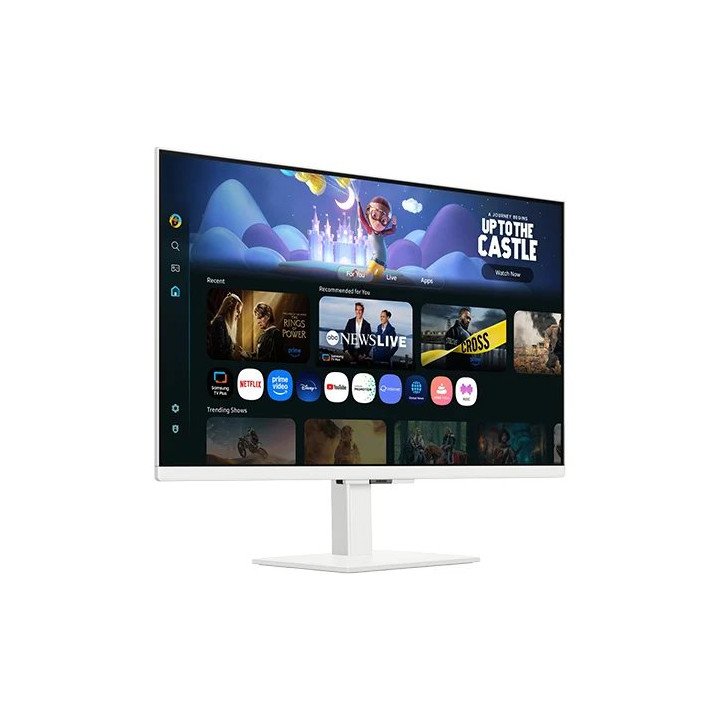 מסך מחשב לבן חכם עם שלט 31.5 אינץ Samsung M5 – רזולוציה FHD – קישוריות
