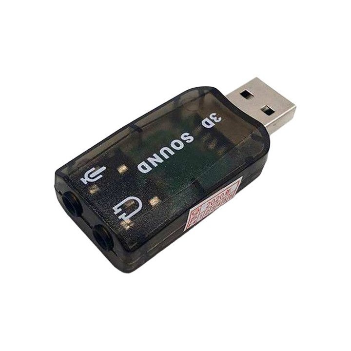 מתאם אודיו USB-A ל-AUX PL וכניסת מיקרופון Super Connect