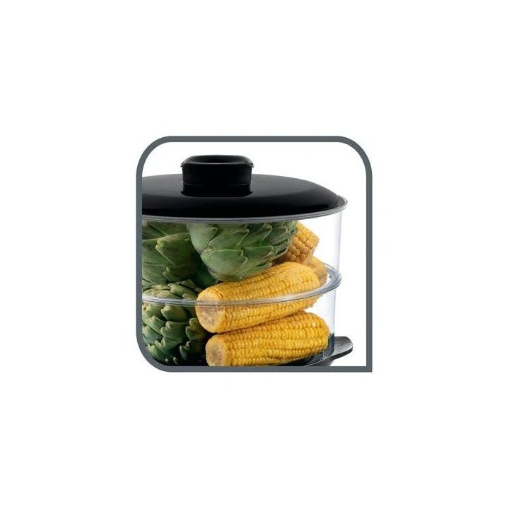 סיר אידוי חשמלי טפאל Tefal VC140135 900W בנפח 6 ליטר 2 קומות