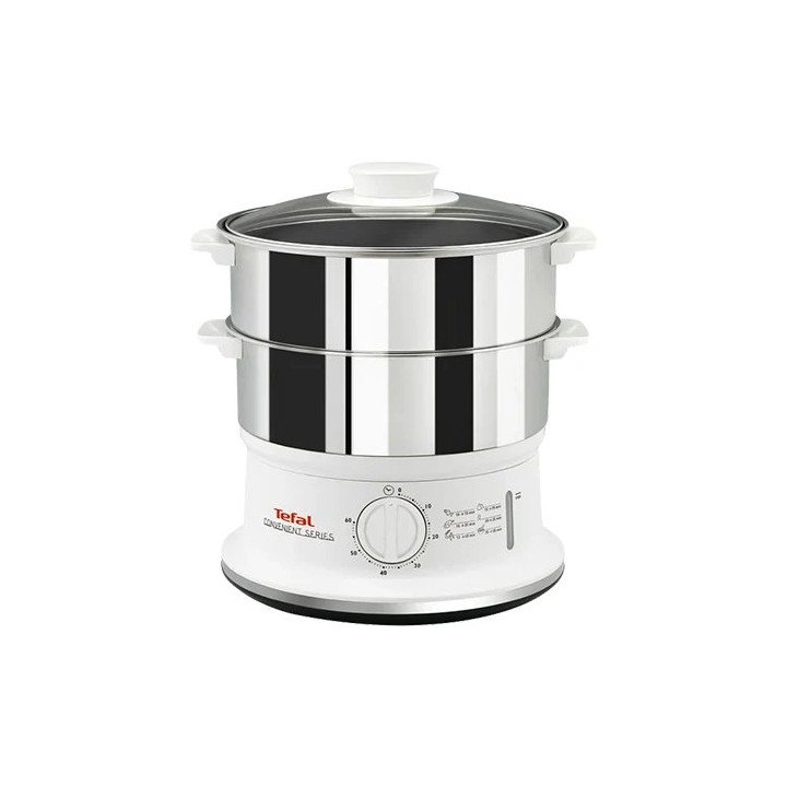 סיר אידוי טפאל Tefal VC1451 בנפח 6 ליטר 2 קומות עם גוף נירוסטה