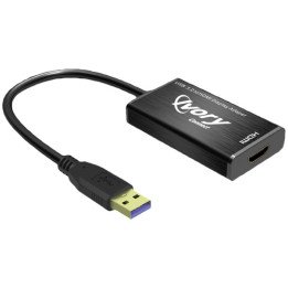 מתאם USB ל HDMI זכר נקבה Super Connect