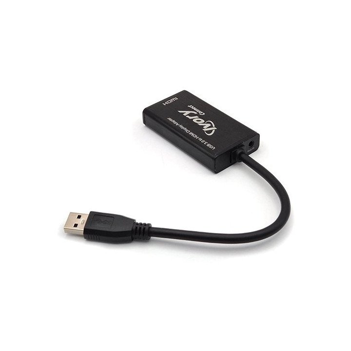 מתאם USB ל HDMI זכר נקבה Super Connect