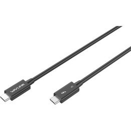 כבל 1 מטר (WAVLINK Thunderbolt 5 Cable (120GBP 240W – משלוח חינם