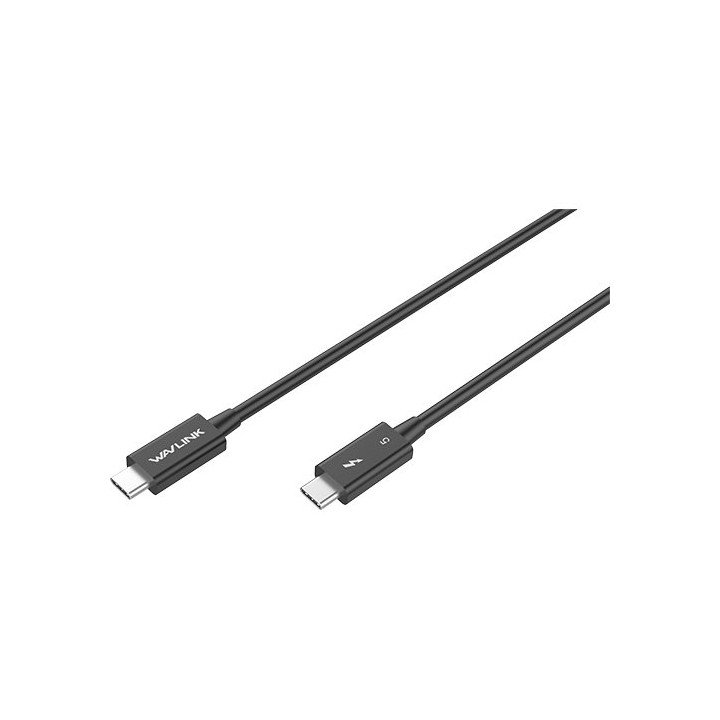 כבל 1 מטר (WAVLINK Thunderbolt 5 Cable (120GBP 240W – משלוח חינם