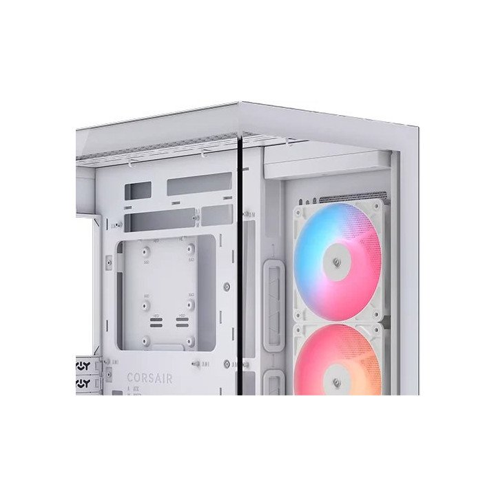 מארז מחשב Corsair 3500X RS-R ARGB – תאורת ARGB – צבע לבן