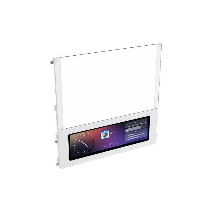 מארז מחשב עם מסך מגע Corsair FRAME 4000D LCD RS ARGB – צבע לבן