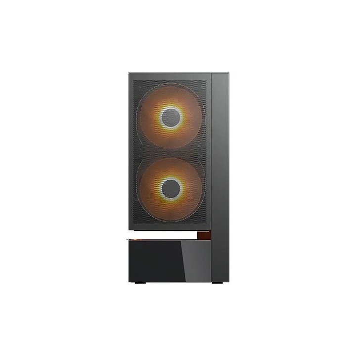 מארז מחשב עם מסך Cougar CFV235 Mesh Vision – צג LCD – תאורת ARGB – צבע