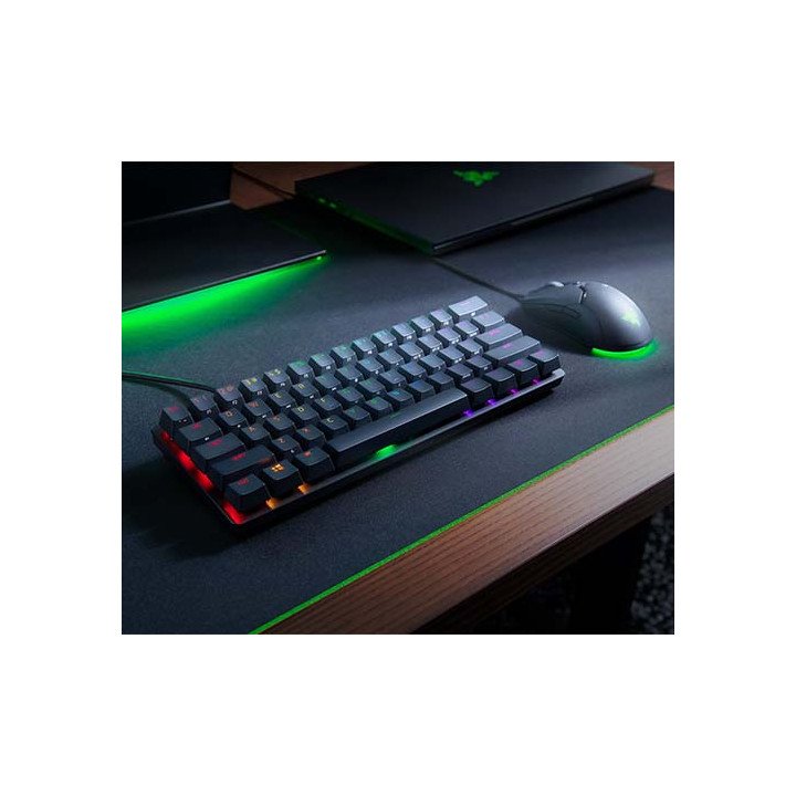 מקלדת גיימינג מכנית רייזר Razer Huntsman Mini Clicky Optical Red Switc