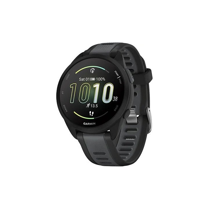שעון ספורט חכם גרמין GARMIN Forerunner 165 – גודל 43 מ''מ – רצועת סילי