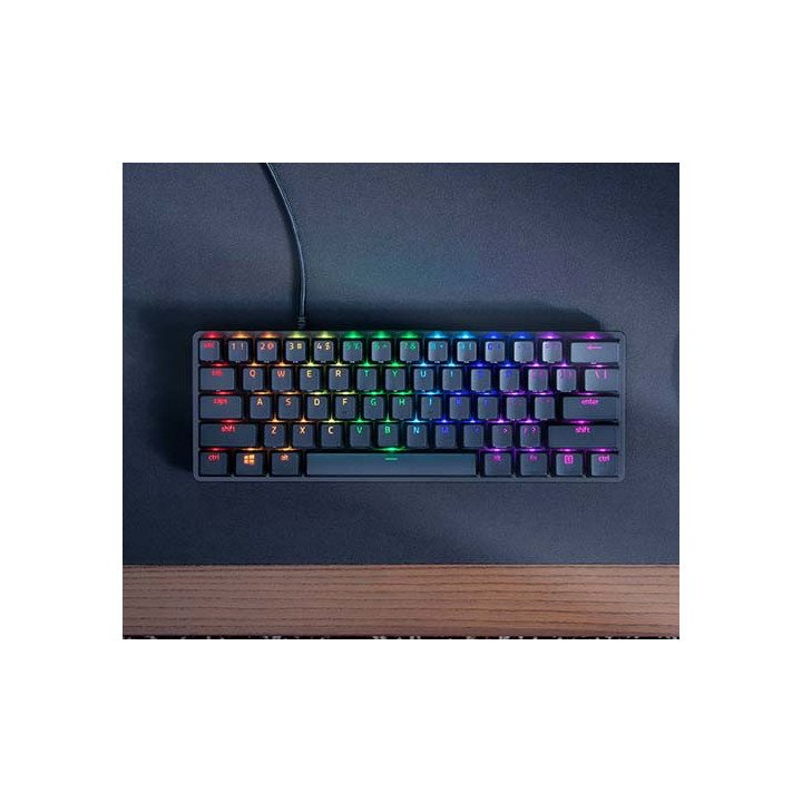 מקלדת גיימינג מכנית רייזר Razer Huntsman Mini Clicky Optical Red Switc