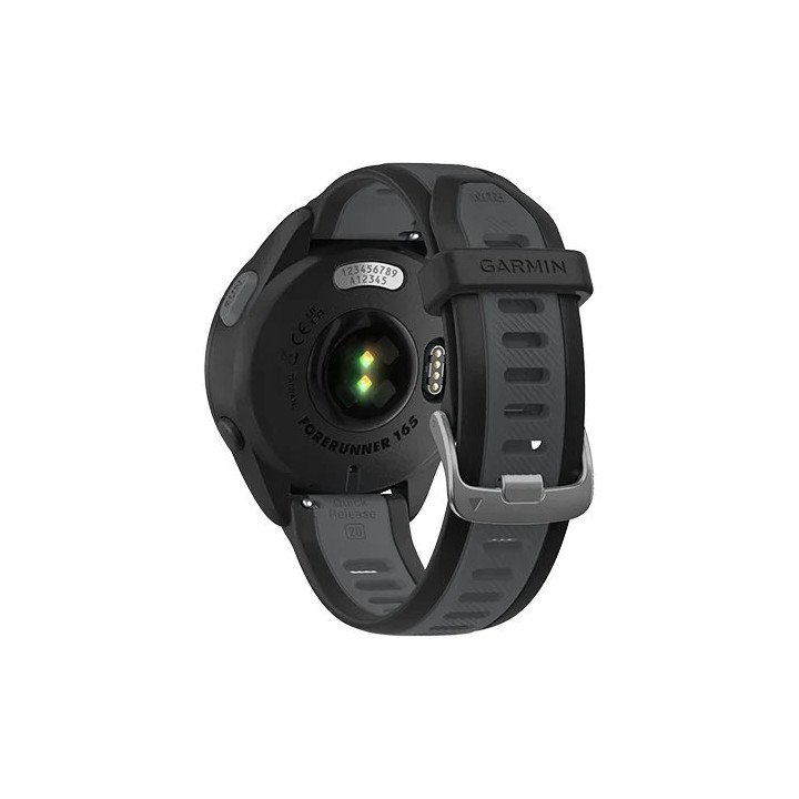 שעון ספורט חכם גרמין GARMIN Forerunner 165 – גודל 43 מ''מ – רצועת סילי