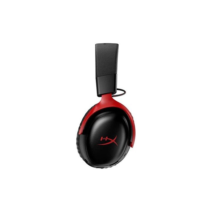 אוזניות גיימינג אלחוטיות עם מיקרופון HyperX Cloud III S Wireless בצבע 