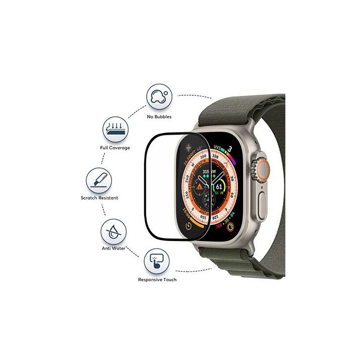 מגן מסך זכוכית Super Mobile Apple Watch 49mm