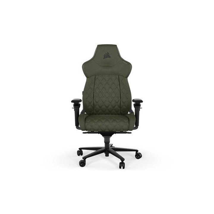 כיסא גיימינג קורסייר Corsair TC500 LUXE בצבע בד ירוק Sherwood – משלוח 