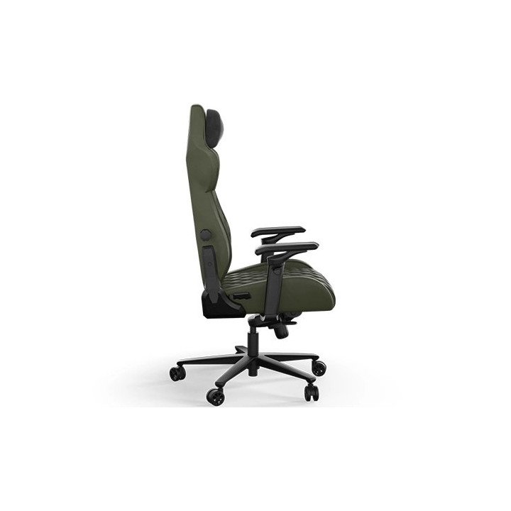 כיסא גיימינג קורסייר Corsair TC500 LUXE בצבע בד ירוק Sherwood – משלוח 