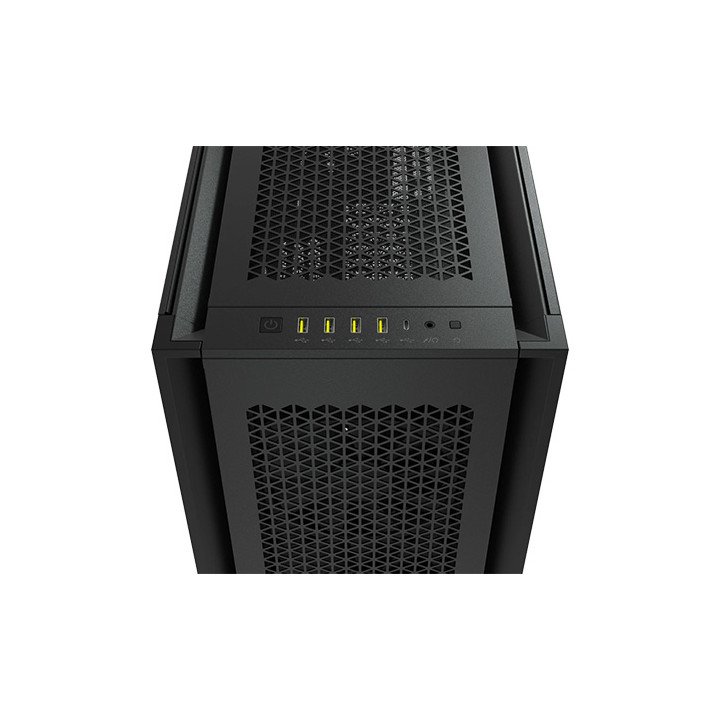 מארז מחשב Corsair 7000D Airflow Full Tower ATX PC Case - Black בצבע שח