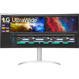 מסך מחשב רחב לבן 37.5 אינץ LG UltraWide – רזולוציה +QHD – פאנל IPS – ת