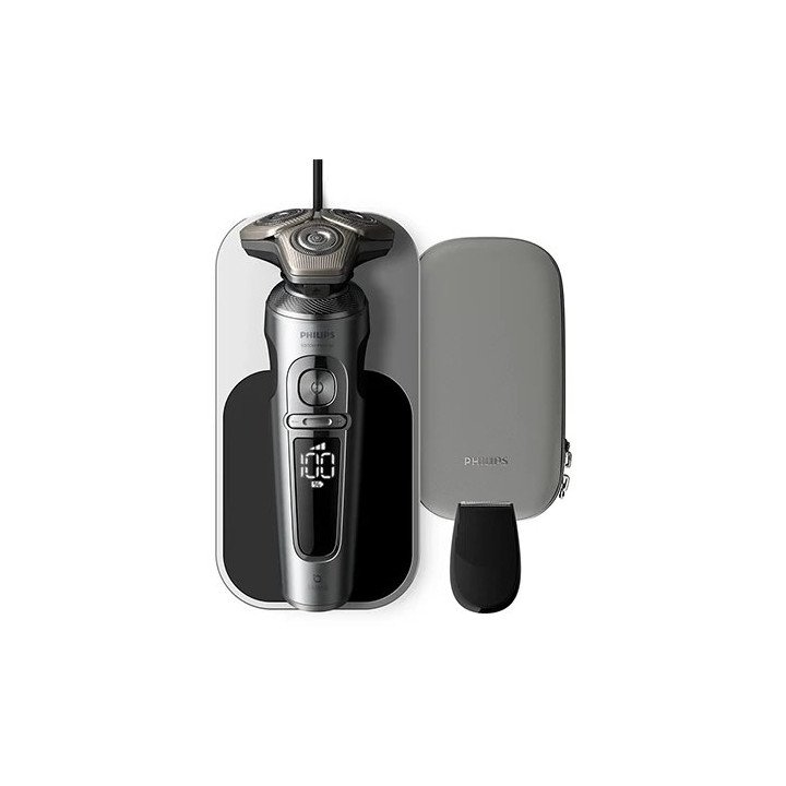 מכונת גילוח פיליפס נטענת Philips S9000 Prestige SP9871/13 לשימוש רטוב 