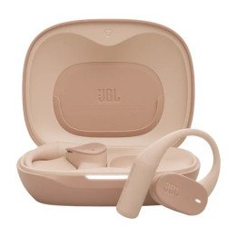 אוזניות JBL אלחוטיות Sense Lite בצבע בז'