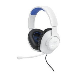 אוזניות JBL גיימינג חוטיות Quantum 100P ‏– מהדורת PlayStation – צבע לב