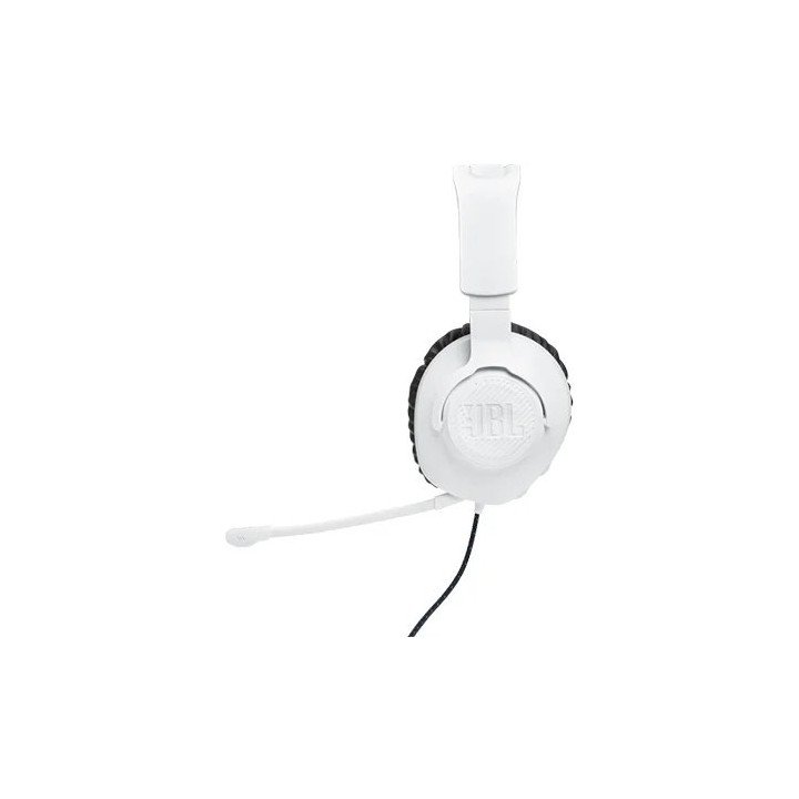אוזניות JBL גיימינג חוטיות Quantum 100P ‏– מהדורת PlayStation – צבע לב