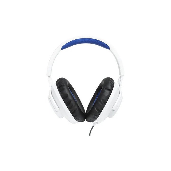 אוזניות JBL גיימינג חוטיות Quantum 100P ‏– מהדורת PlayStation – צבע לב