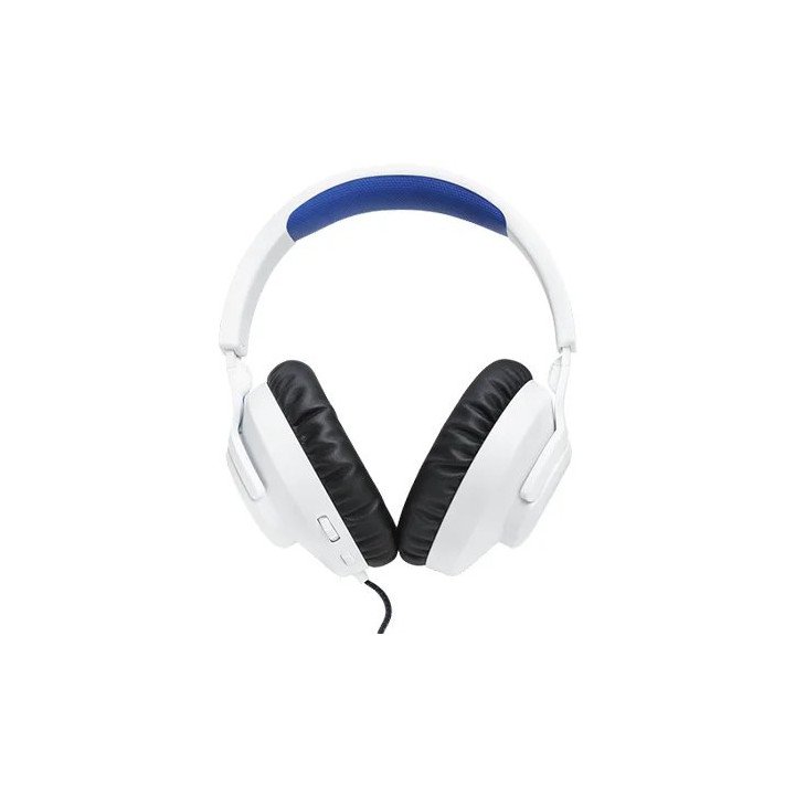 אוזניות JBL גיימינג חוטיות Quantum 100P ‏– מהדורת PlayStation – צבע לב