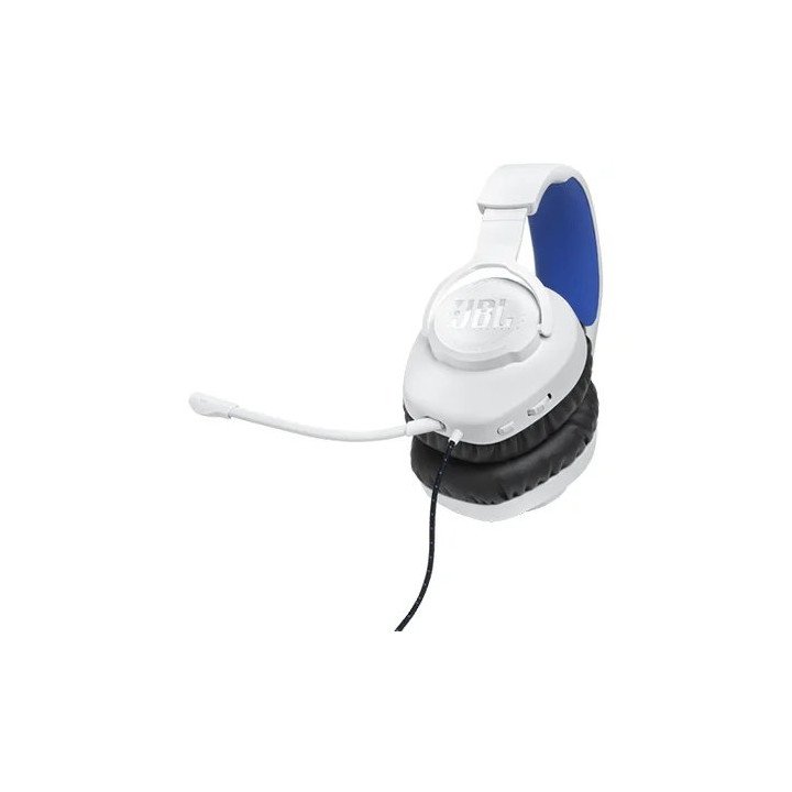 אוזניות JBL גיימינג חוטיות Quantum 100P ‏– מהדורת PlayStation – צבע לב