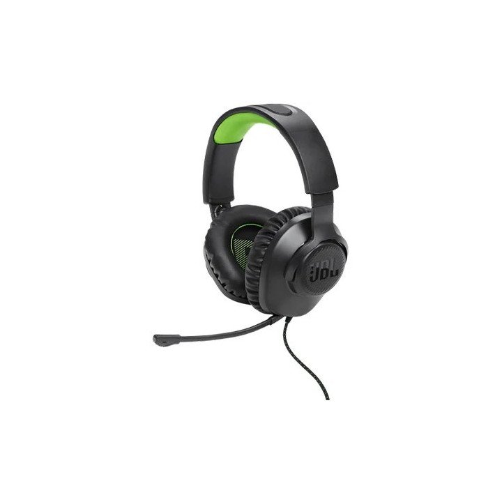 אוזניות JBL גיימינג חוטיות Quantum 100X ‏– מהדורת XBOX – צבע שחור/ירוק