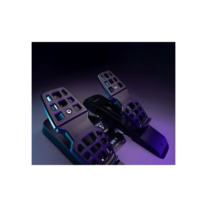 דוושות למחשב ו-Xbox דגם Turtle Beach VelocityOne Rudder לסימולטור טיסה