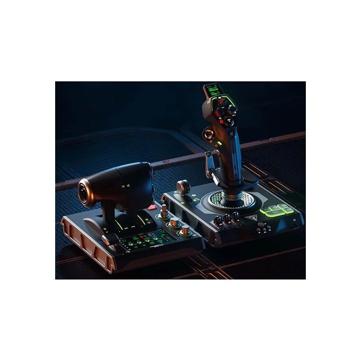 ג'ויסטיק טיסה ומצערת למחשב Turtle Beach VelocityOne Flightdeck – משלוח