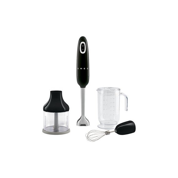 מציאון - בלנדר מוט סמג כולל אביזרים 1.4 ליטר Smeg Hand Blender HBF03BL