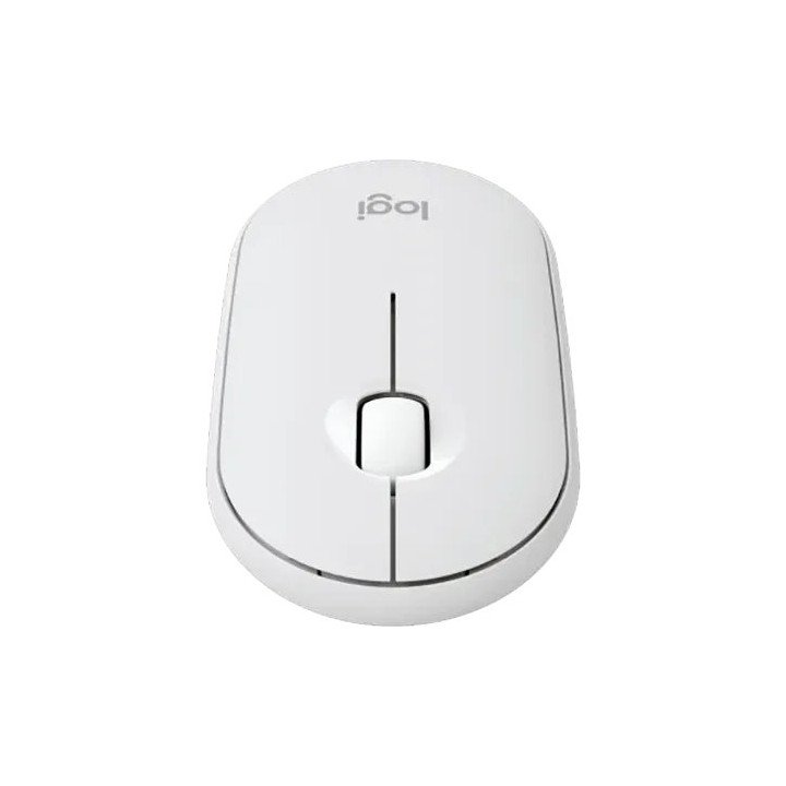 מציאון - עכבר לוג'יטק אלחוטי 2.4Ghz - צבע לבן - Logitech Pebble Mouse 