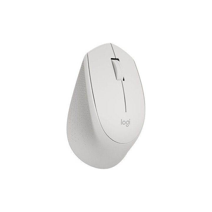 מציאון - עכבר אלחוטי אופטי Logitech M330 Silent Plus – צבע לבן - מוחדש