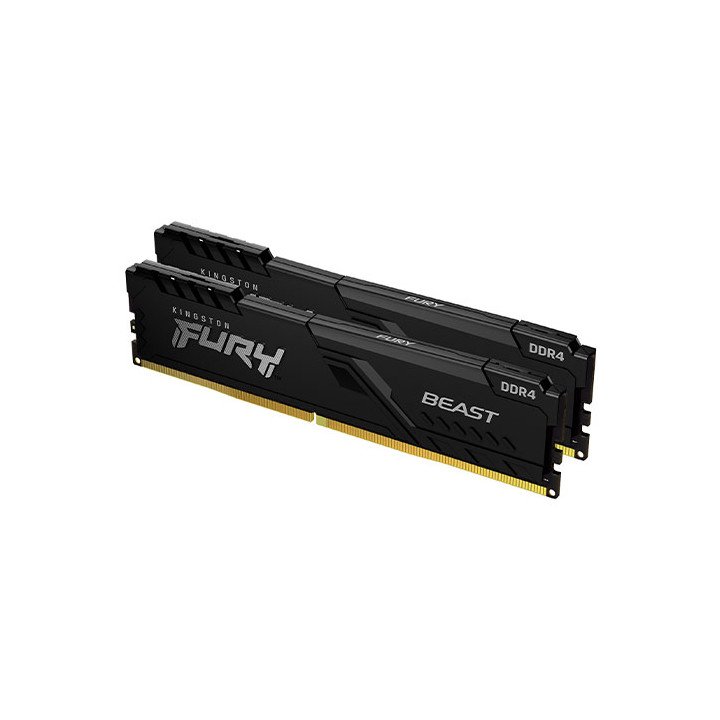 זכרון למחשב Kingston Fury Beast DDR4 3200MHz 2X32GB KF432C16BBK2/64 DI