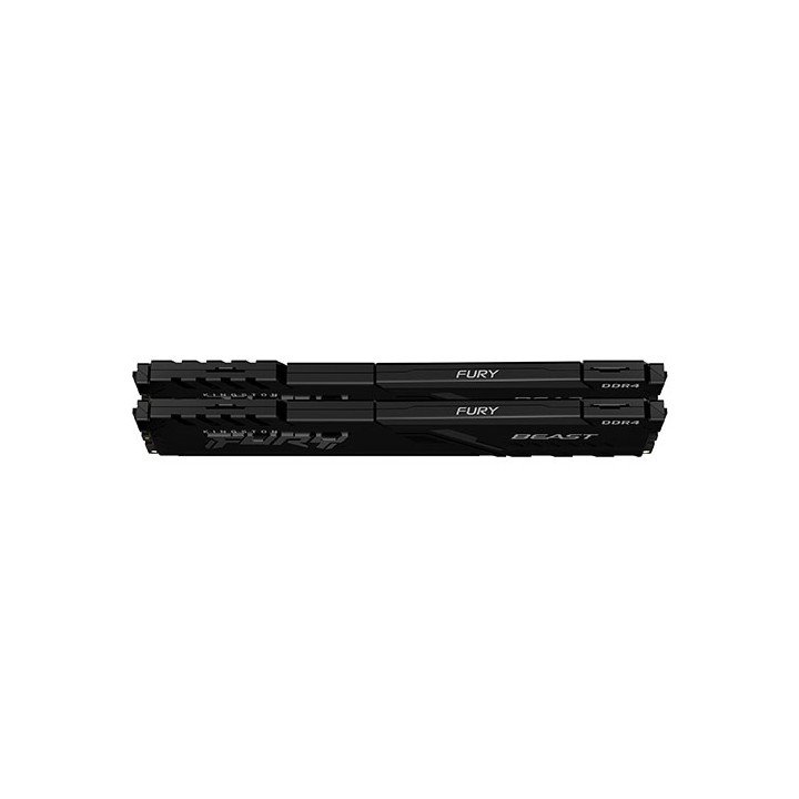זכרון למחשב Kingston Fury Beast DDR4 3200MHz 2X32GB KF432C16BBK2/64 DI