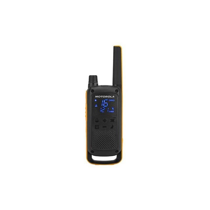 זוג מכשירי קשר Motorola Talkabout T82 Extreme עמידים במים IPX4 שחור וצ