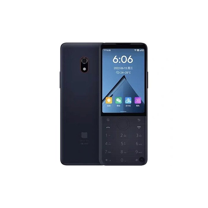 טלפון תומך סים כשר חצי טאצ' Duoqin F22 PRO 64GB 6GB RAM בצבע שחור
