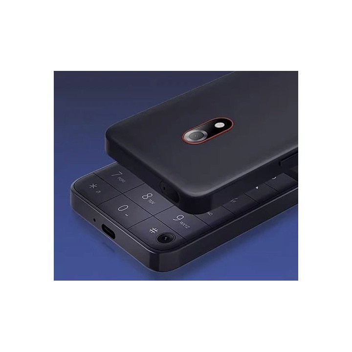 טלפון תומך סים כשר חצי טאצ' Duoqin F22 PRO 64GB 6GB RAM בצבע שחור
