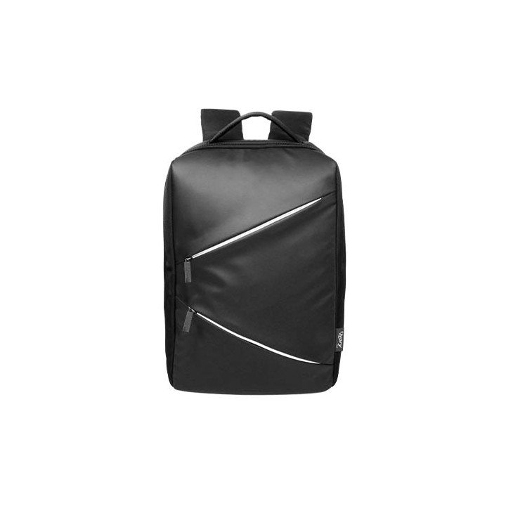 תיק גב למחשב נייד בגודל עד "Super Style Backpack Modern 15.6 בצבע שחור