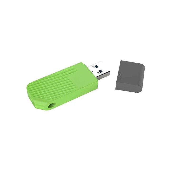 זכרון נייד Acer UP300 USB 3.2 Gen1 – בנפח 128GB – עם מכסה מגן – צבע יר