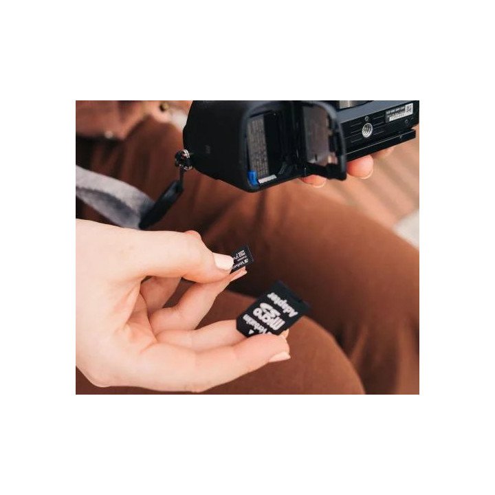כרטיס זכרון עם מתאם Verbatim micro SDHC UHS-I V10 - דגם VER-44083 - נפ