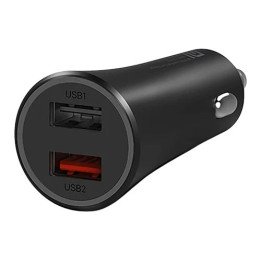 מציאון - מטען מהיר לרכב Xiaomi Mi 37W Dual-Port – עם 2 יציאות USB - לל
