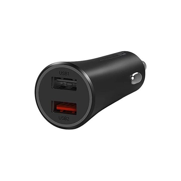 מציאון - מטען מהיר לרכב Xiaomi Mi 37W Dual-Port – עם 2 יציאות USB - לל