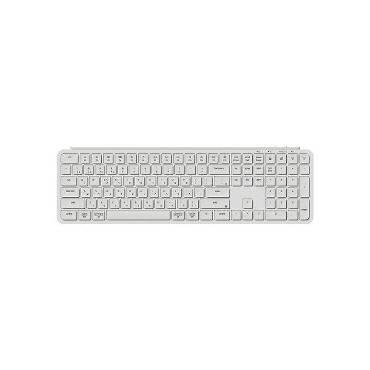מציאון - מקלדת אלחוטית Keychron B6 Pro Ultra-Slim Wireless עברית ואנגל