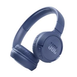 אוזניות JBL אלחוטיות בלוטוס 510BT בצבע כחול עם מיקרופון
