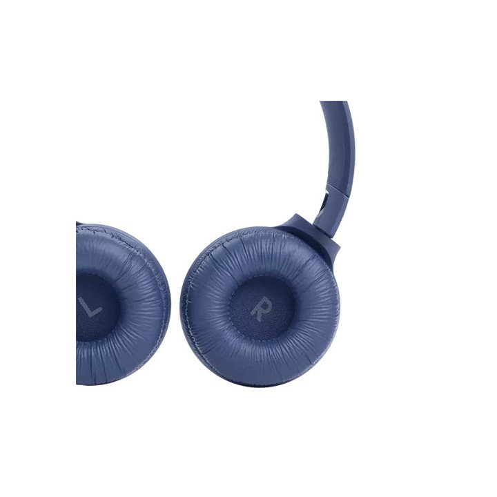 אוזניות JBL אלחוטיות בלוטוס 510BT בצבע כחול עם מיקרופון