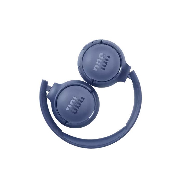 אוזניות JBL אלחוטיות בלוטוס 510BT בצבע כחול עם מיקרופון